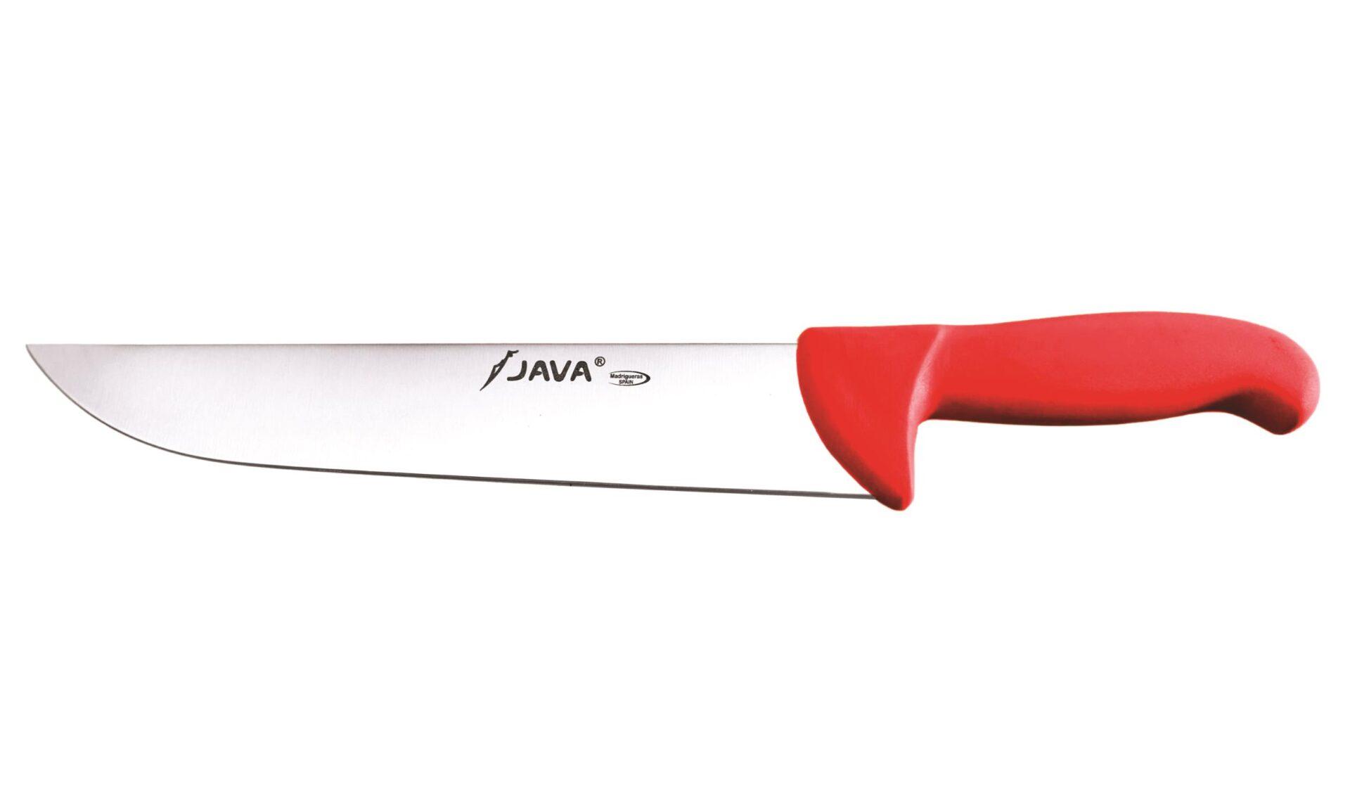 Cuchillo Carnicero Norte Inyectado Rojo 30 cm