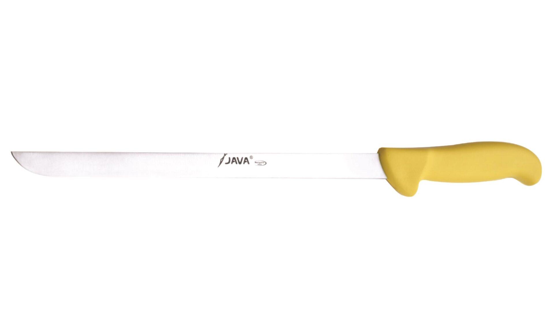 Cuchillo Jamonero Inyectado Amarillo